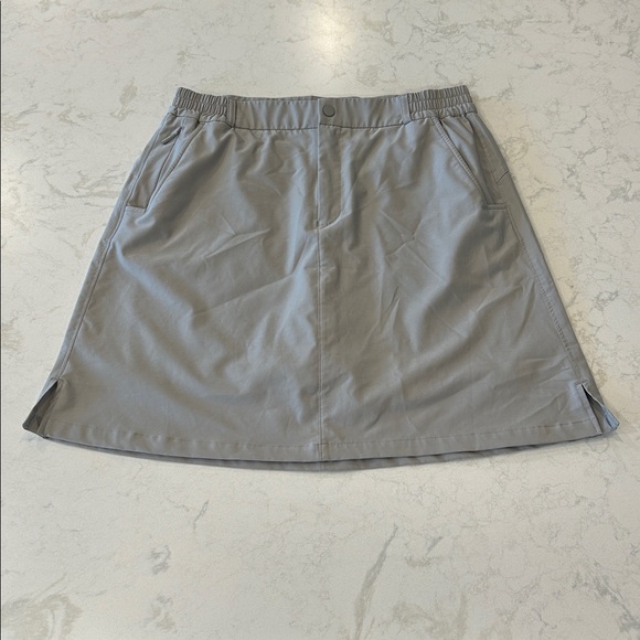 Baleaf Women’s Skort Gray Women's Grey Large Gorpcore Hiking Outdoor - Picture 12 of 12